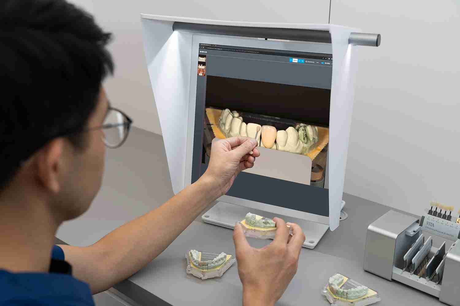 达擎与千美医研携手成立子公司“原色口腔数位”，，推出领先业界的数位牙技管理系统，，，，协助牙技师掌握假牙制作流程及材料运用