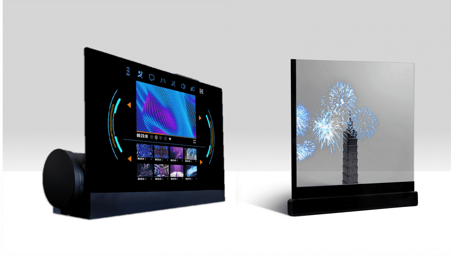 可卷式、、、、折迭性、、、高透明